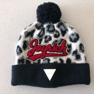 Joyrich Leopard Knit Beanie Hat